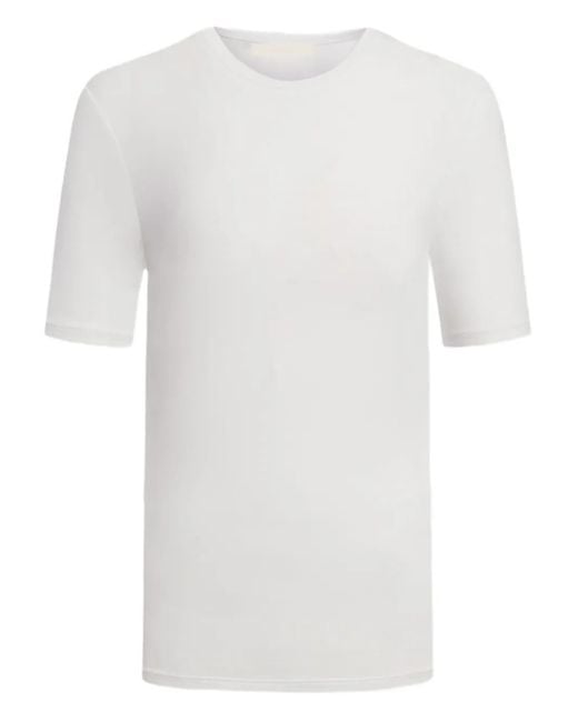 12 STOREEZ T-Shirt Met Korte Mouwen in het White