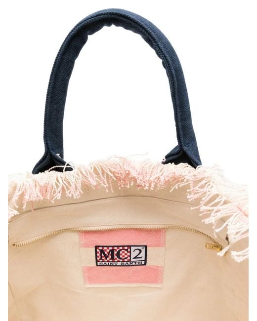 Mc2 Saint Barth Pink Vanity Tote Bag