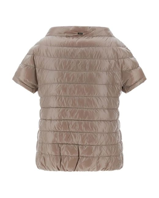 Herno Gray Emilia Puffer Jacket