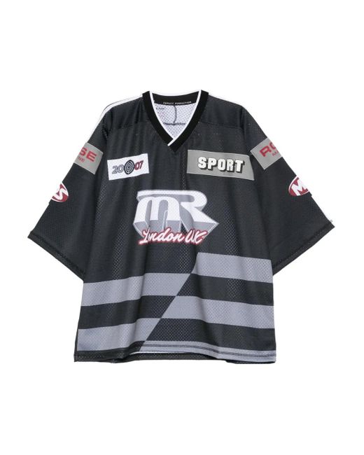 T-Shirt Hockey di Martine Rose in Black da Uomo