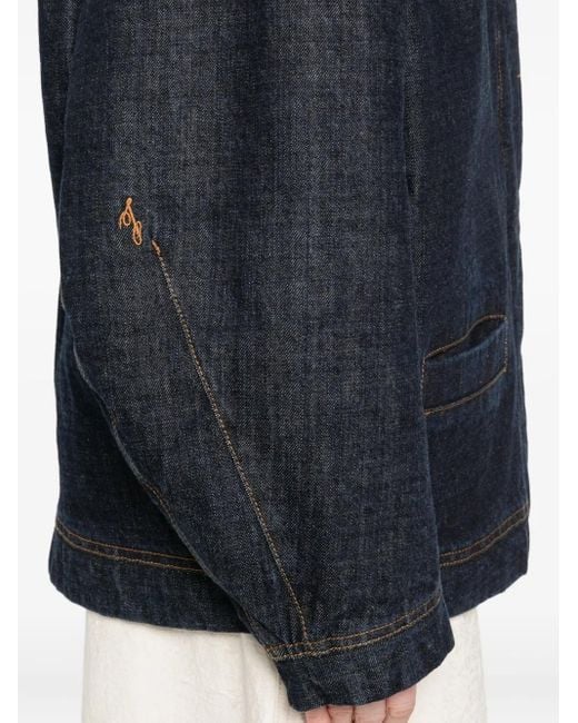Jacquemus Blue The De-Nîmes Denim Cardigan