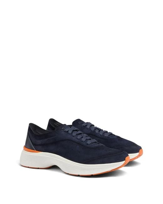 Santoni Blue Bounce Sneakers for men