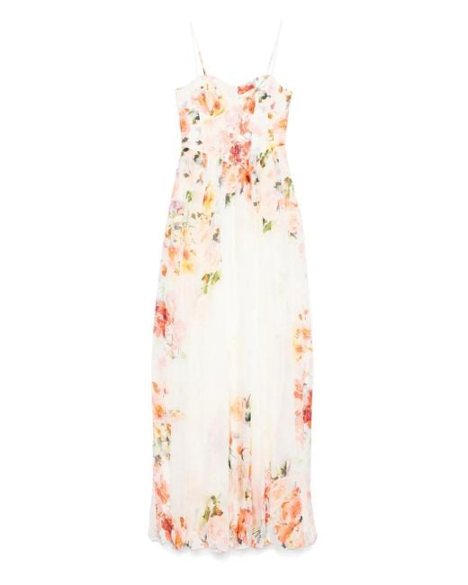 Hemant & Nandita Saba Dress White