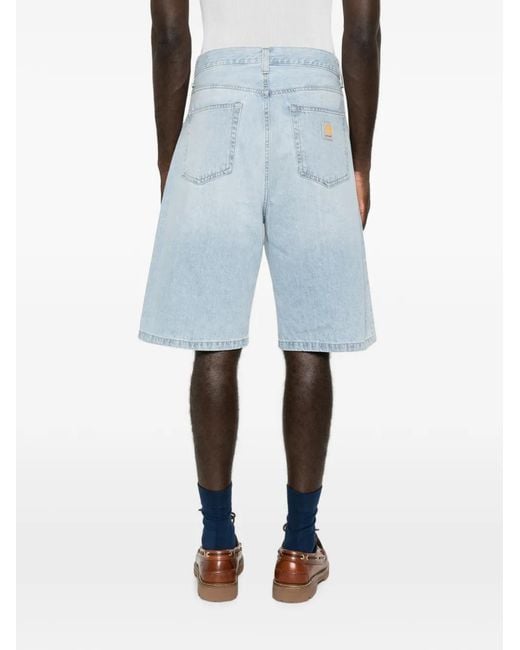 Carhartt Blue Loose-Fit Shorts for men