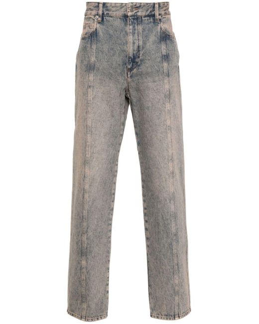 Isabel Marant Jimmy Tapered-Jeans in Gray für Herren