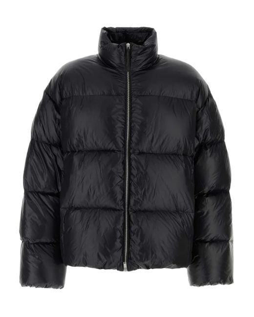 Jil Sander Black Down Jacket for men