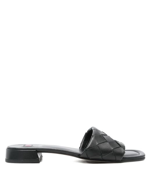 Högl White Felina Interwoven Sandals