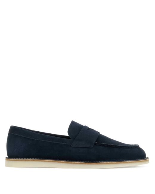 Mocassini di Prada in Blue da Uomo