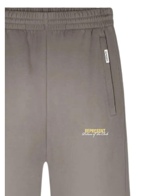 Represent Gray Patron Of The Club Trousers for men