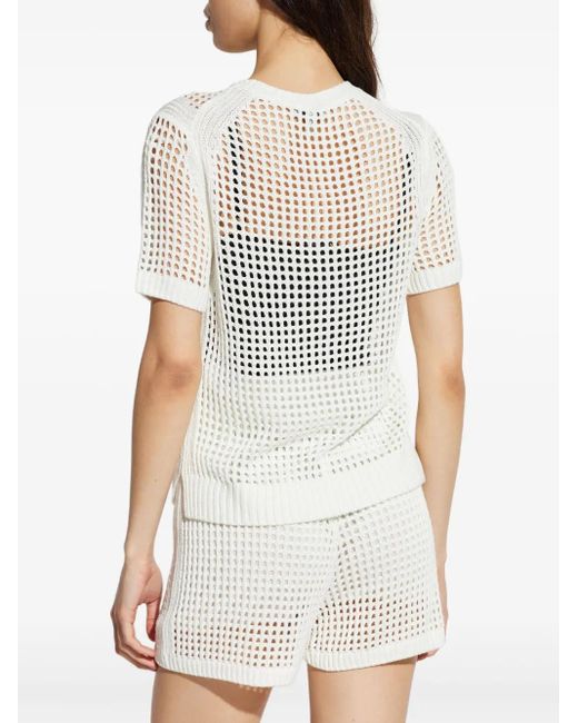 AllSaints White Paloma Top