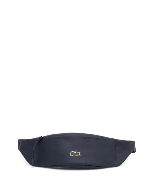 Lacoste ロゴアップリケ ベルトバッグ Blue