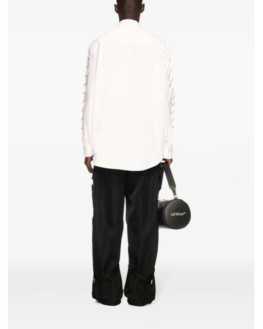 Off-White c/o Virgil Abloh White Diag Outl Overshirt for men