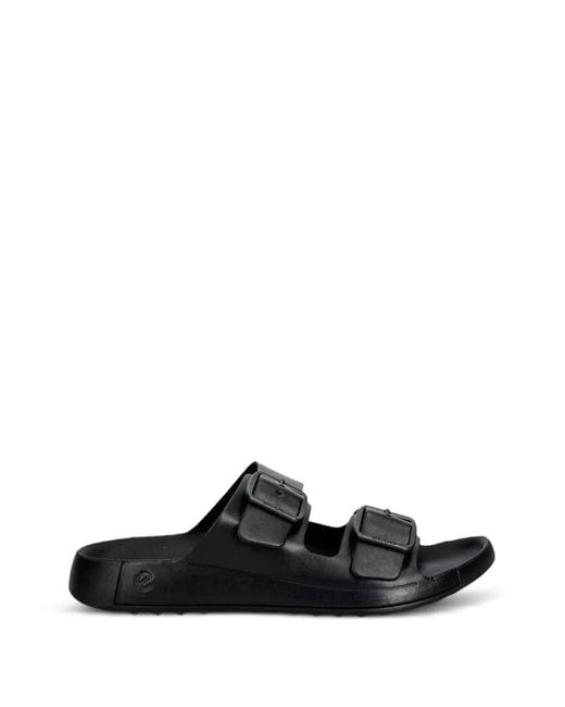 Ecco Black Claquettes Cozmo À Boucle for men