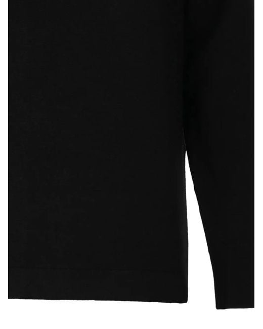 P.A.R.O.S.H. Black Roll-Neck Sweater