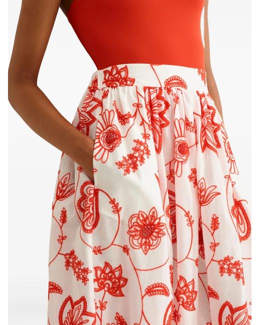 Eres Cali Midi-Rok in het White