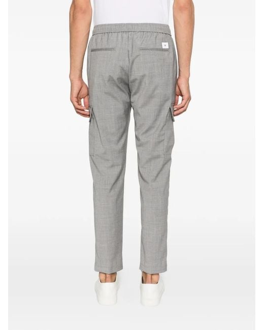 Pmds Gray New John Cargo Trousers for men