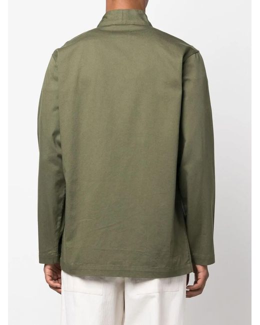 Universal Works Green Side-Tie Fastening Jacket for men