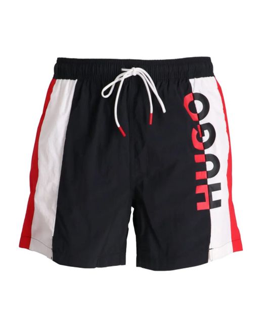 HUGO Black Suna Swims Shorts for men