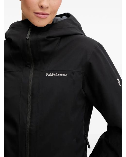 Chaqueta De Esquí Con Capucha Peak Performance de color Black