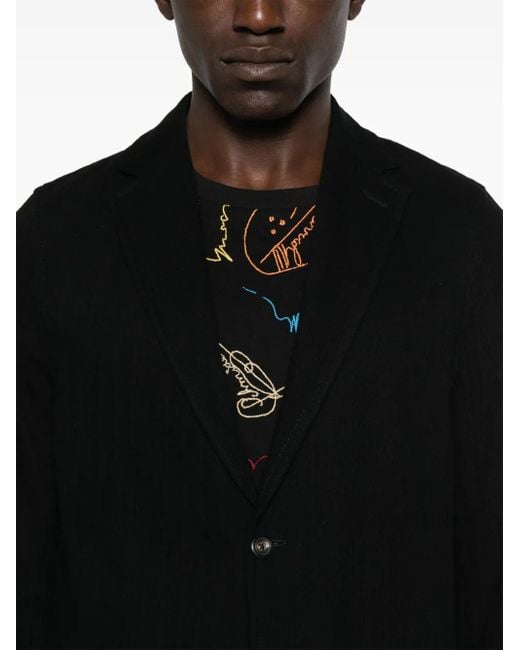 Circolo 1901 Black Knitted Blazer for men