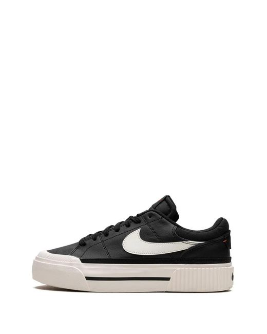 Nike Black Court Legacy Lift Sail" Sneakers