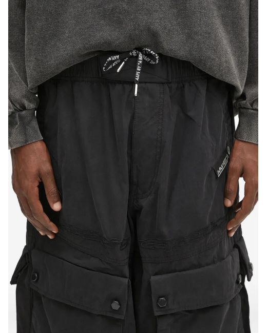 Aape By A Bathing Ape Hose mit Kordelzugbund in Black für Herren