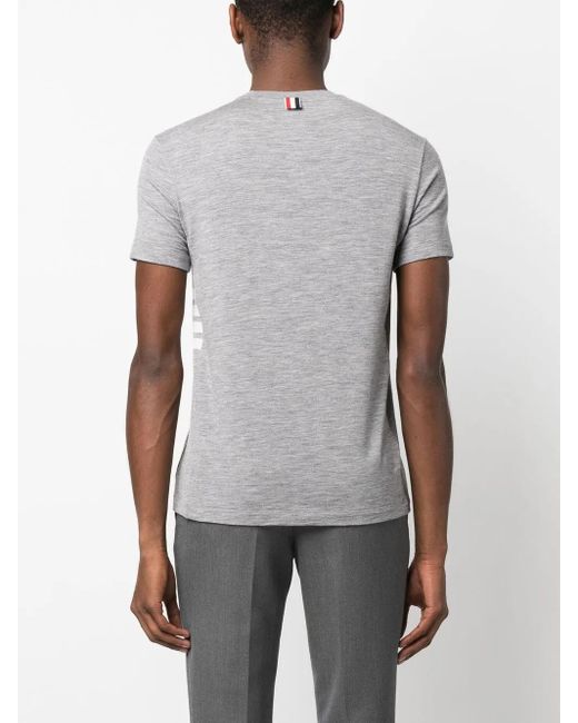 Thom Browne Gray T-shirts And Polos for men