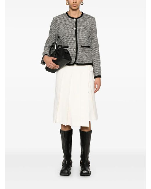 DUNST Gray Tweed Jacket