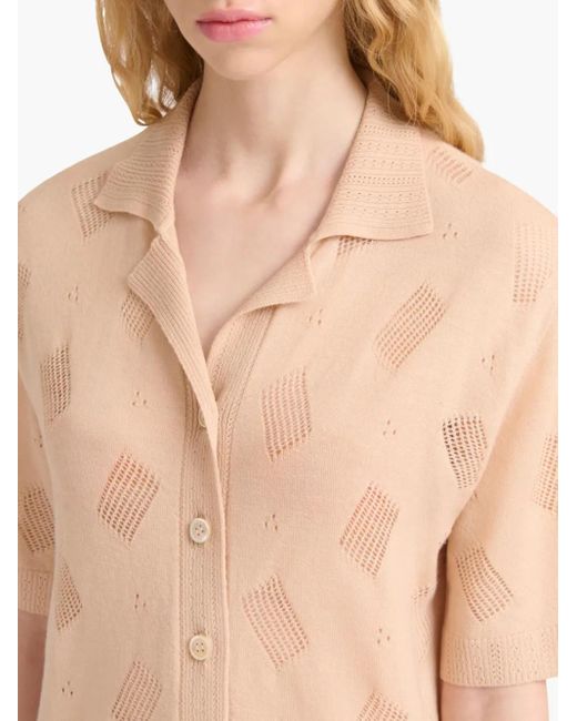 Marni Natural Wool-Silk Shirt