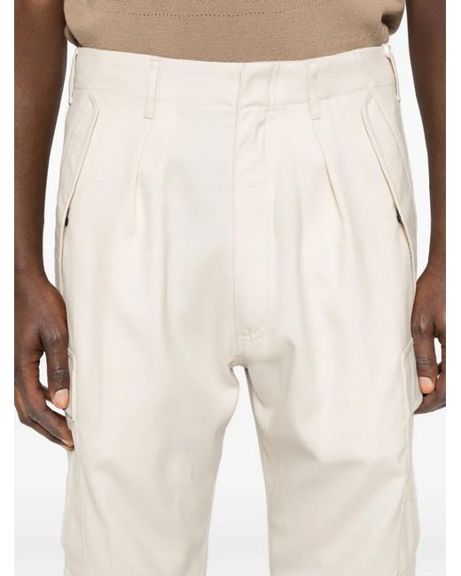 Tom Ford White Cargo-Pocket Trousers for men