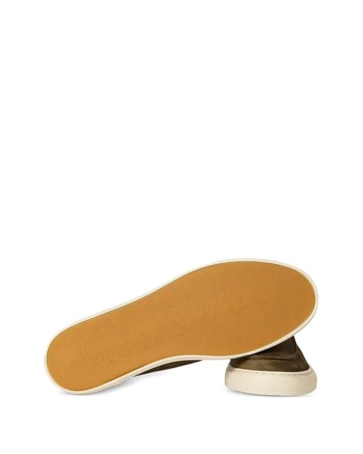 Paul Smith Green Simeon Leather Loafers for men