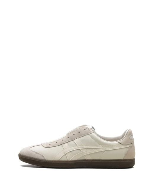 Onitsuka Tiger White Tokuten Slip-On Sneakers