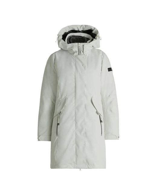 Betty Barclay Gray Hooded Coat