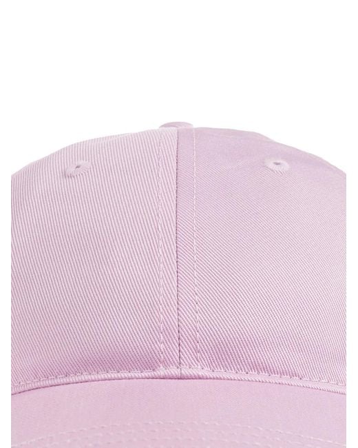 Lacoste Pink Logo-Patch Baseball Cap