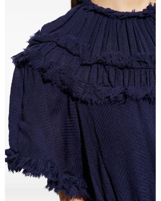 Robe Ayan À Franges Ulla Johnson en coloris Blue