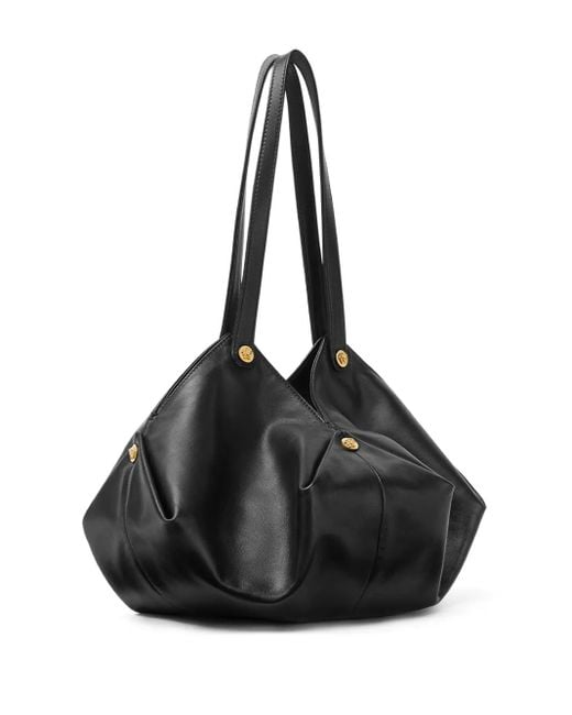 Versace Black Protea Shoulder Bag