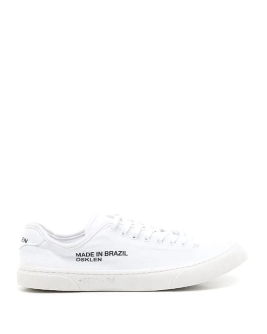 Osklen White 5521 Leblon Lace-Up Sneakers