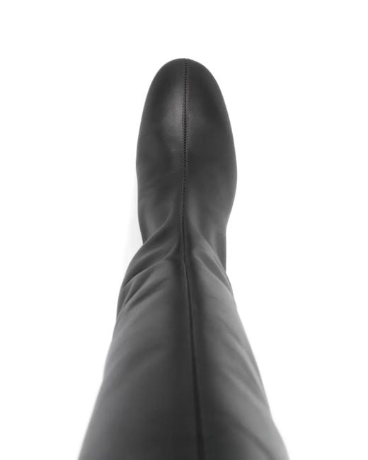 Botas altas con tacón grueso Aeyde de color Black