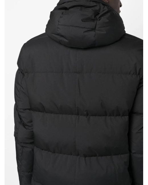 Herno Gewatteerd Donsjack in het Black voor heren