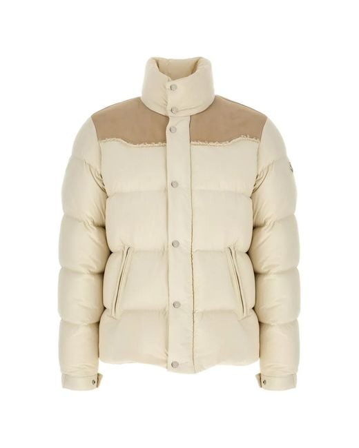 Moncler Natural Verine Quilted Jacket for men