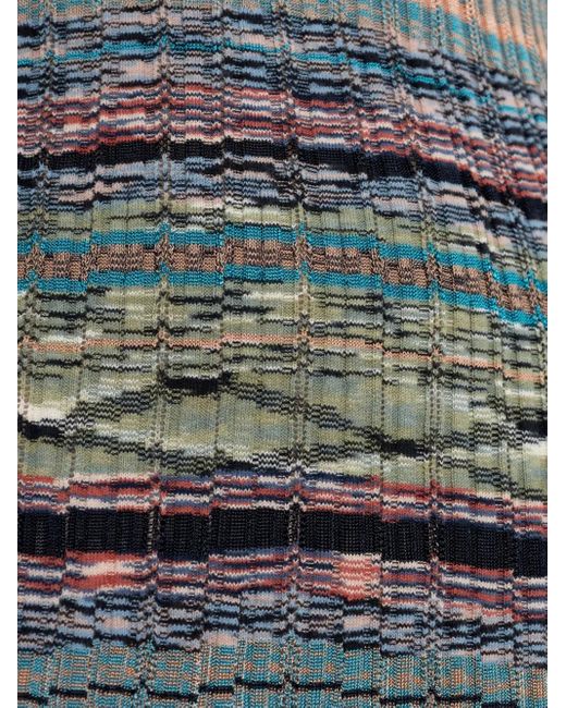 Vestido de punto a rayas Ulla Johnson de color Gray