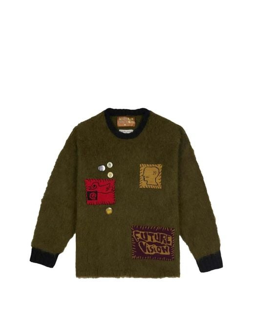 Jersey Future Vision Con Parche Brain Dead de color Green
