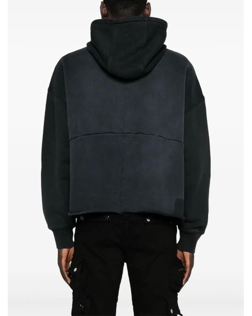 Purple Brand Black Shadow Wordmark Hoodie for men
