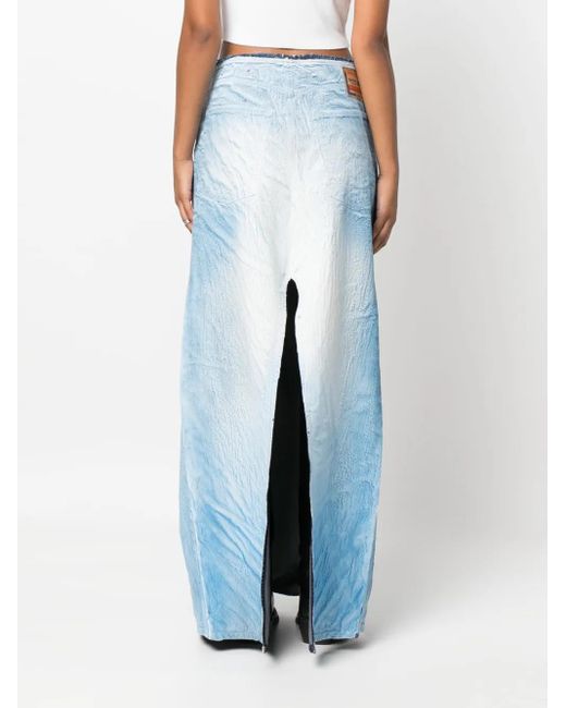 DIESEL Blue Maxi Skirts