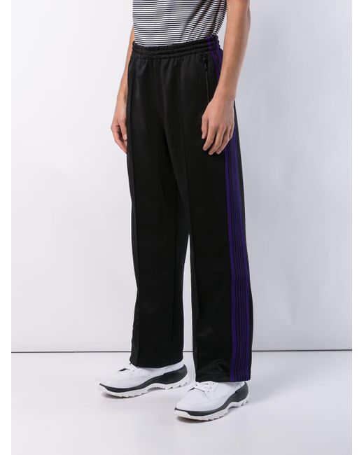 Buy online Men Beige Side Taped Wide Leg Track Pants from Sports Wear for  Men by Styli for ₹1010 at 4% off | 2024 Limeroad.com