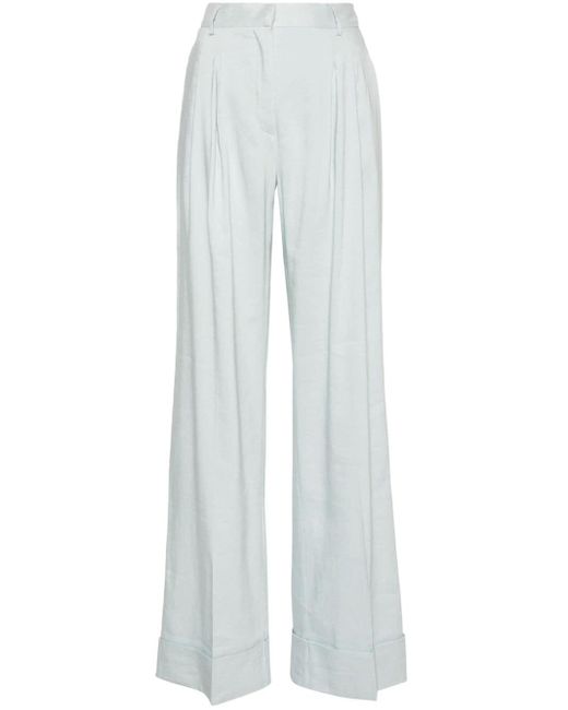 Pantalon Nathalie à coupe ample ANDAMANE en coloris White