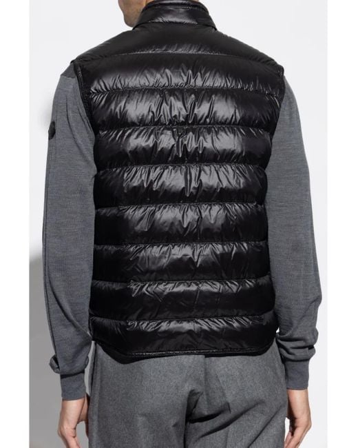Moncler Black Acorus Short Down Jacket for men