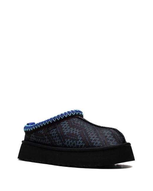 Ugg Black Tazz Maxi Tasman Slippers