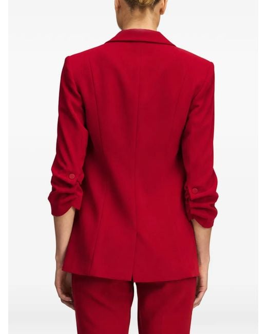 Cinq À Sept Red Khloe Blazer