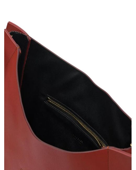 MINOBOSSI Red Lizzie Small Shoulder Bag